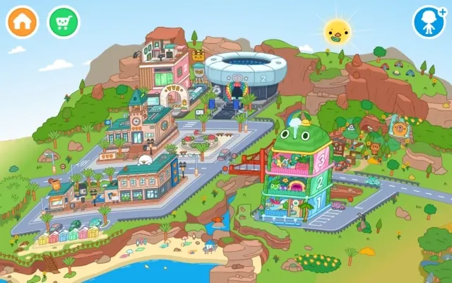 Toca Life World All Places