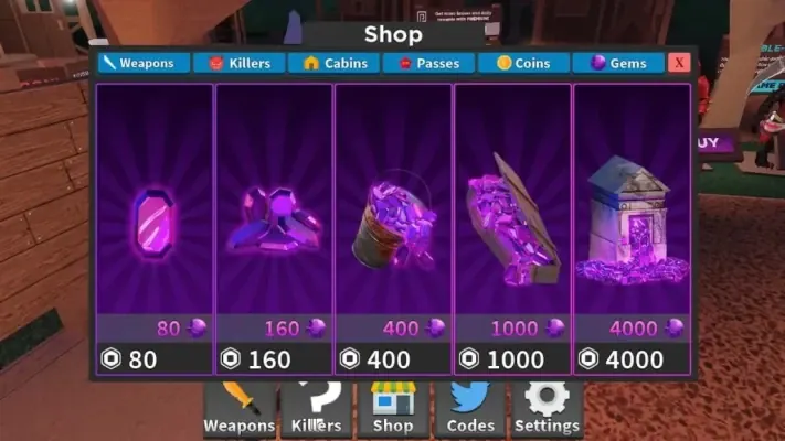 Survive the Killer 10,000 Free Gems